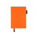 Ежедневник недатированный А5 «Boston», оранжевый с нанесением логотипа компании