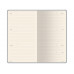 Еженедельник недатированный А6 "Morandi. Пыльная роза" с нашивкой, пыльно-розовый с нанесением логотипа компании