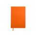 Ежедневник недатированный А5 "Loft", оранжевый с нанесением логотипа компании