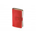 Ежедневник недатированный А5- «Sienna», красный с нанесением логотипа компании