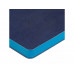 Ежедневник недатированный А5 «Boston», синий (голубой обрез) с нанесением логотипа компании