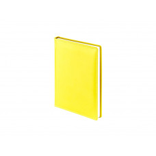 Ежедневник недатированный А5 «Velvet», желтый с нанесением логотипа компании