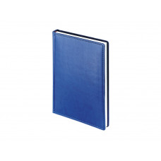 Ежедневник недатированный А4 «Velvet», синий с нанесением логотипа компании