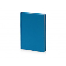 Ежедневник недатированный А5 «Velvet», синий флуор с нанесением логотипа компании