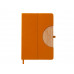 Ежедневник недатированный А5 "Bosforo", оранжевый с нанесением логотипа компании