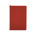 Бизнес-блокнот "С3" софт-тач с магнитом, твердая обложка, 128 листов, красный с нанесением логотипа компании