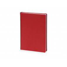 Ежедневник недатированный А5 «Velvet», красный с нанесением логотипа компании