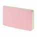 Еженедельник недатированный А6 "Мегаполис Вельвет", зефирный розовый с нанесением логотипа компании