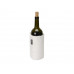 WINE COOLER SATIN WHITE/Охладитель-чехол для бутылки вина или шампанского, белый с нанесением логотипа компании