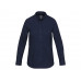 Sphene женская рубашка оксфорд - Navy Blue с нанесением логотипа компании