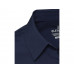 Carnelian женская рубашка из поплина - Navy Blue с нанесением логотипа компании