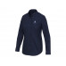 Sphene женская рубашка оксфорд - Navy Blue с нанесением логотипа компании