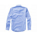 Рубашка с длинными рукавами Vaillant, голубой с нанесением логотипа компании