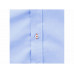 Женская рубашка с длинными рукавами Vaillant, голубой с нанесением логотипа компании