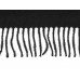 Палантин «Алней», черный с нанесением логотипа компании