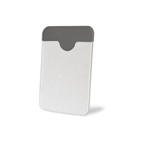 Чехол-картхолдер Favor на клеевой основе на телефон для пластиковых карт и и карт доступа, белый