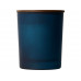 Свеча соевая ароматическая в стекле "Niort", синяя с нанесением логотипа компании