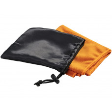 Охлаждающее полотенце Peter в сетчатом мешочке, оранжевый