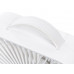 Настольный вентилятор с плавным регулированием скорости "Circa", белый с нанесением логотипа компании