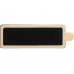USB 2.0- флешка на 32 Гб c подсветкой логотипа «Hook LED», темно-серый, синяя подсветка с нанесением логотипа компании