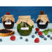 Сувенирный набор "Варенье из ели и мяты в подарочной обертке" 325 г с нанесением логотипа компании