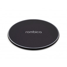 Беспроводное зарядное устройство Rombica  «NEO Core Quick» c быстрой зарядкой, черный (с лого) (Р)