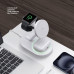 Беспроводная зарядная станция 3 в 1 MagSafe QI2 NEO, белый, Deppa с нанесением логотипа компании