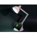 Настольный светильник с функцией беспроводной зарядки "Bendy" с нанесением логотипа компании