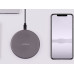Беспроводное зарядное устройство Rombica NEO Q1 Quick, серый с нанесением логотипа компании