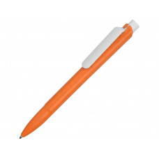Ручка шариковая "ECO W", оранжевый с нанесением логотипа компании