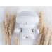 Портативная колонка «mini Xboy Eco», пшенично-белый с нанесением логотипа компании