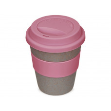 Стакан с силиконовой крышкой "Cafe", dust pink Стакан с силиконовой крышкой "Cafe", dust pink