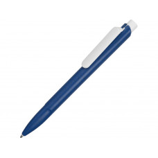 Ручка шариковая "ECO W", синий с нанесением логотипа компании