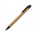 Ручка из пробки и переработанной пшеницы шариковая "Evora", пробка/черный с нанесением логотипа компании Ручка из пробки и переработанной пшеницы шариковая "Evora", пробка/черный с нанесением логотипа компании