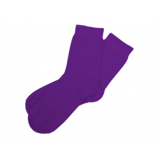 Носки Socks женские фиолетовые, р-м 25 с нанесением логотипа компании