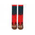 Набор носков с рождественской символикой в мешке мужские, 2 пары, красный с нанесением логотипа компании