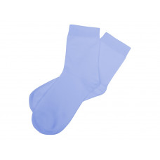 Носки Socks женские васильковые, р-м 25 с нанесением логотипа компании