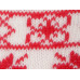 Домашние носки женские, красный с нанесением логотипа компании