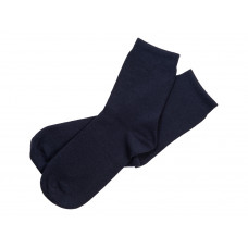 Носки Socks женские темно-синие, р-м 25 с нанесением логотипа компании