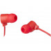 Цветные наушники Bluetooth, красный с нанесением логотипа компании