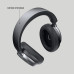 Беспроводные накладные наушники Stereo Vibe, BT 5.4, 400 мАч, черный, Deppa с нанесением логотипа компании