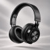 Беспроводные накладные наушники Stereo Style, BT 5.3, 400мАч, черный, Deppa с нанесением логотипа компании