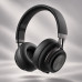 Беспроводные накладные наушники Stereo Style ANC , BT 5.0, ANC, 500мАч, черный, Deppa с нанесением логотипа компании