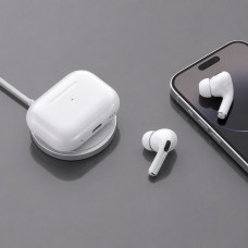 Беспроводные наушники с микрофоном Air Nova 2, TWS, BT5.4, 300 мАч, QI, белый, Deppa