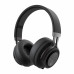 Беспроводные накладные наушники Stereo Style ANC , BT 5.0, ANC, 500мАч, черный, Deppa с нанесением логотипа компании