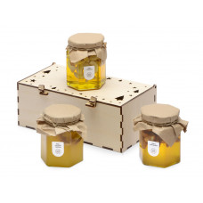 Подарочный набор «Trio honey» с нанесением логотипа компании