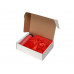 Подарочный набор с пледом, термокружкой "Dreamy hygge", красный с нанесением логотипа компании