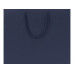Пакет подарочный Imilit W, синий с нанесением логотипа компании