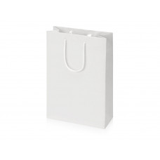 Пакет подарочный Imilit T, белый (P) с нанесением логотипа компании