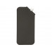 Антисептический гель для рук в чехле, 25 мл, темно-серый с нанесением логотипа компании